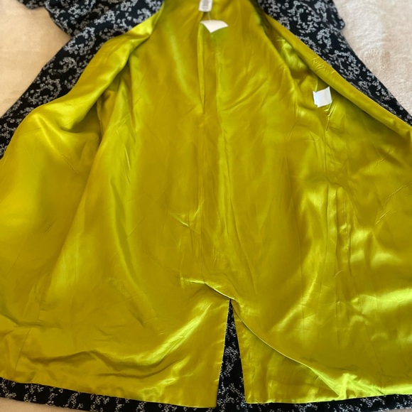 Rachel Roy Printed Long Button Down Jacket - Size XS - Picture 12 of 13